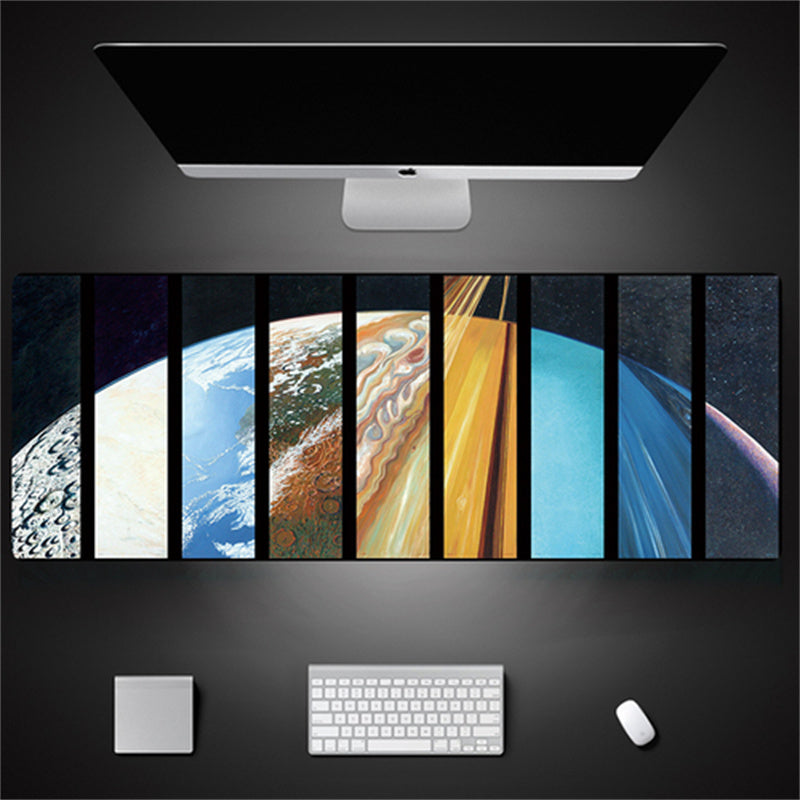 Industrial Style Tech Oversized Seam Keyboard Mouse Desk Pad - Rendtronics