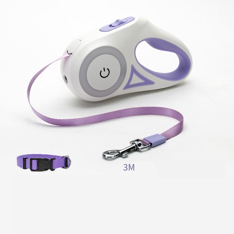 Guinzaglio Retrattile con Luce LED per Cani - Rendtronics