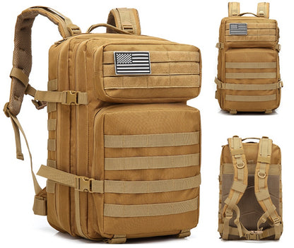 Outdoor Mountaineering Bag Tactical Leisure Bag Army Fan Travel Computer Bag Individual Soldier Package - Rendtronics