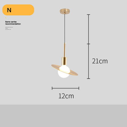Lampadario Dorato Post-Moderno per Soggiorno - Rendtronics