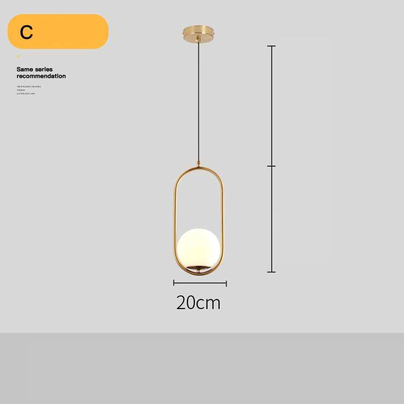 Lampadario Dorato Post-Moderno per Soggiorno - Rendtronics
