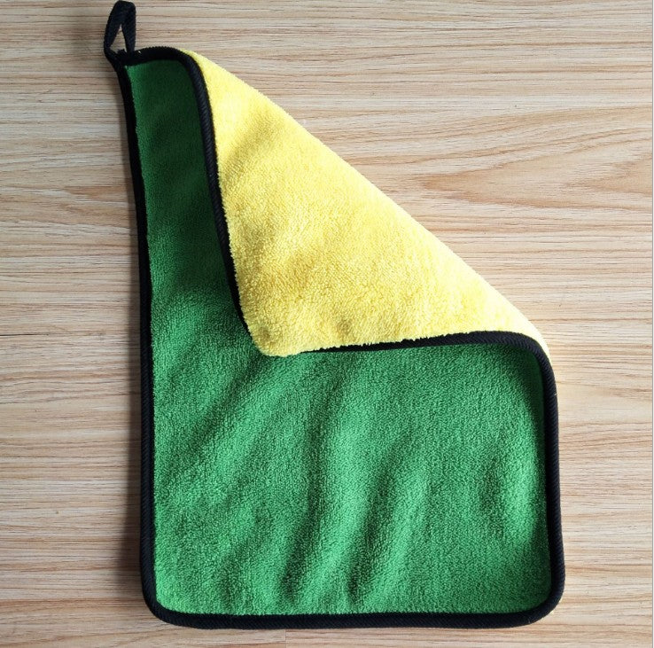 Two-color Couble-sided Car Dual-use Cleaning Car Wash Towel - Rendtronics