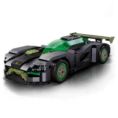 Assemble DIY Tech Sports Car Bricks - Rendtronics
