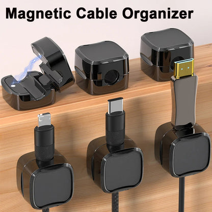 Organizer Cavi Magnetico sotto Scrivania - Rendtronics