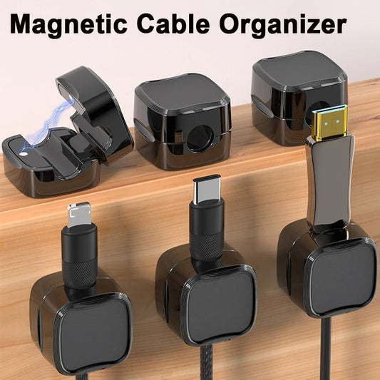 Organizer Cavi Magnetico sotto Scrivania - Rendtronics