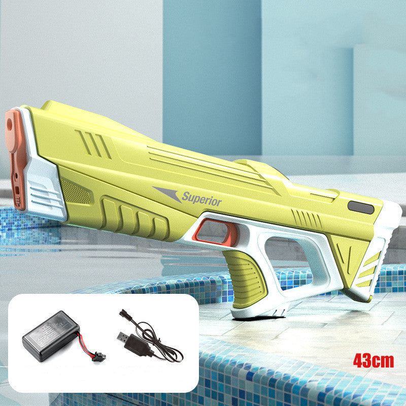 Summer Full Automatic Electric Water Gun Toy Induction Water Absorbing High-Tech Burst Water Gun Beach Outdoor Water Fight Toys - Rendtronics