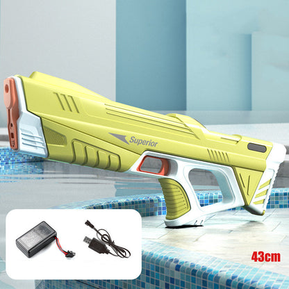 Summer Full Automatic Electric Water Gun Toy Induction Water Absorbing High-Tech Burst Water Gun Beach Outdoor Water Fight Toys - Rendtronics