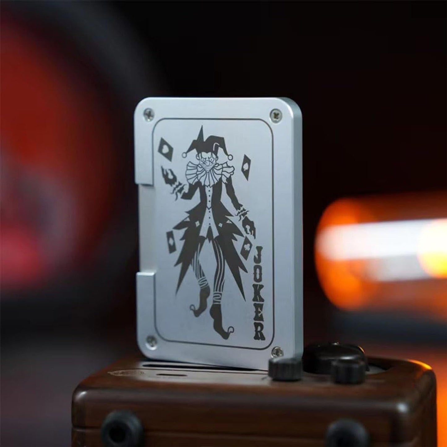 Mechanical Rotating Clown Tech With Five Spinning Disc Dice - Rendtronics