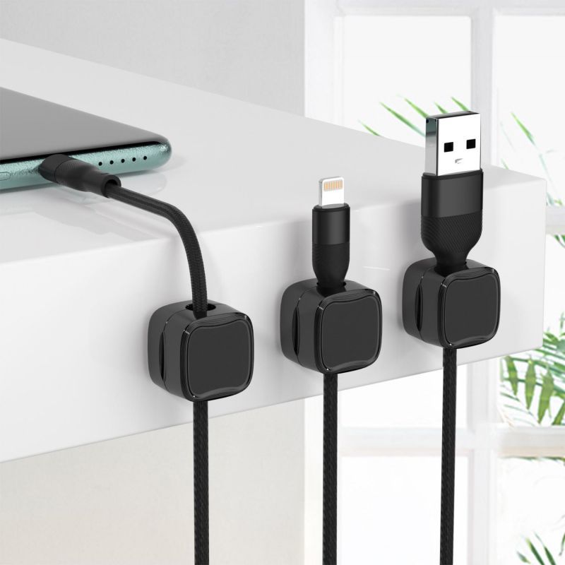 Organizer Cavi Magnetico sotto Scrivania - Rendtronics