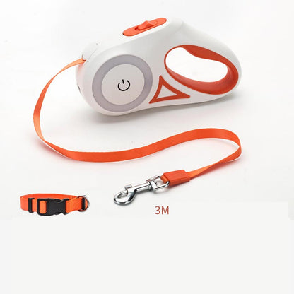 Guinzaglio Retrattile con Luce LED per Cani - Rendtronics