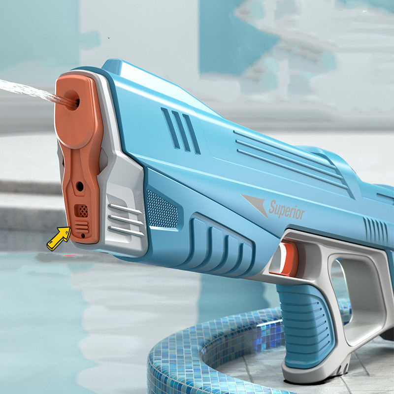 Summer Full Automatic Electric Water Gun Toy Induction Water Absorbing High-Tech Burst Water Gun Beach Outdoor Water Fight Toys - Rendtronics