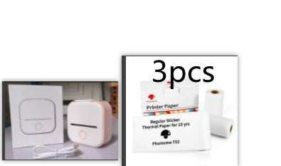 Portable Mini Thermal Label Printer Home Photo Printer Student Wrong Question Printer Bluetooth-compatible Mini Label Printer Price Tag - Rendtronics