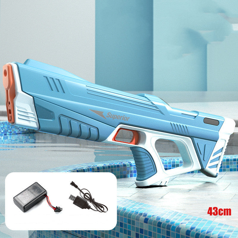 Summer Full Automatic Electric Water Gun Toy Induction Water Absorbing High-Tech Burst Water Gun Beach Outdoor Water Fight Toys - Rendtronics