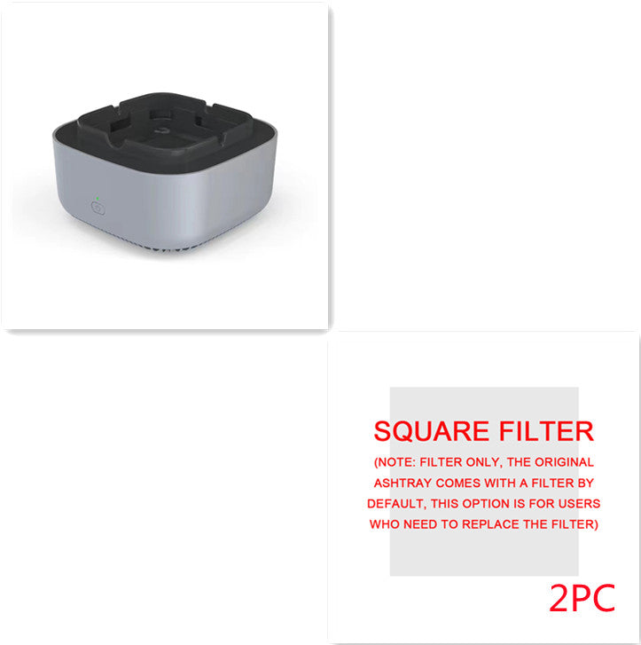 Smoke Removal Air Purification Ashtray Anion Purification Practical Automatic Purifier Ashtray Portable Gadgets For Car Ashtray - Rendtronics
