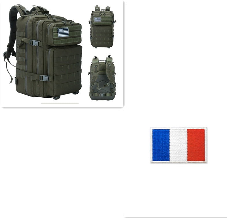 Outdoor Mountaineering Bag Tactical Leisure Bag Army Fan Travel Computer Bag Individual Soldier Package - Rendtronics