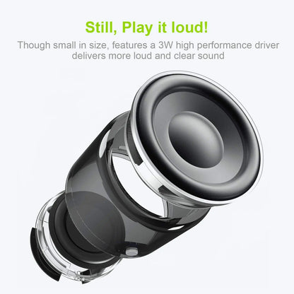 Pro Mini Bluetooth Speaker with Custom Bass Radiator by OBA