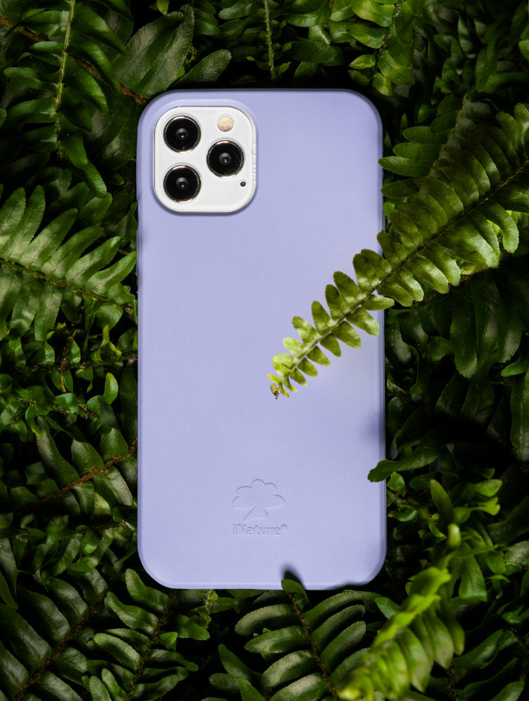Custodia iNature iPhone 12/12 Pro - Glicine by INature - Made in Italy