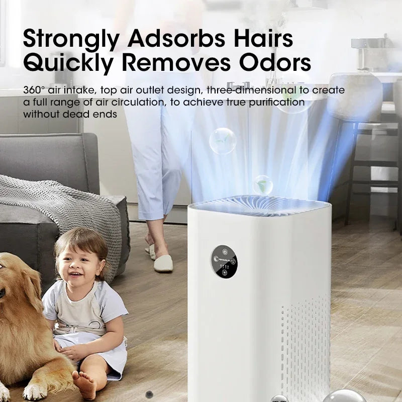 Air Purifier Negative Ion Pet Odor Removal by OBA