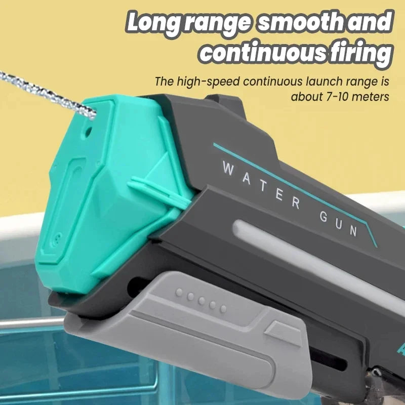 Large Capacity Electric Water Gun with LED Lights by OBA