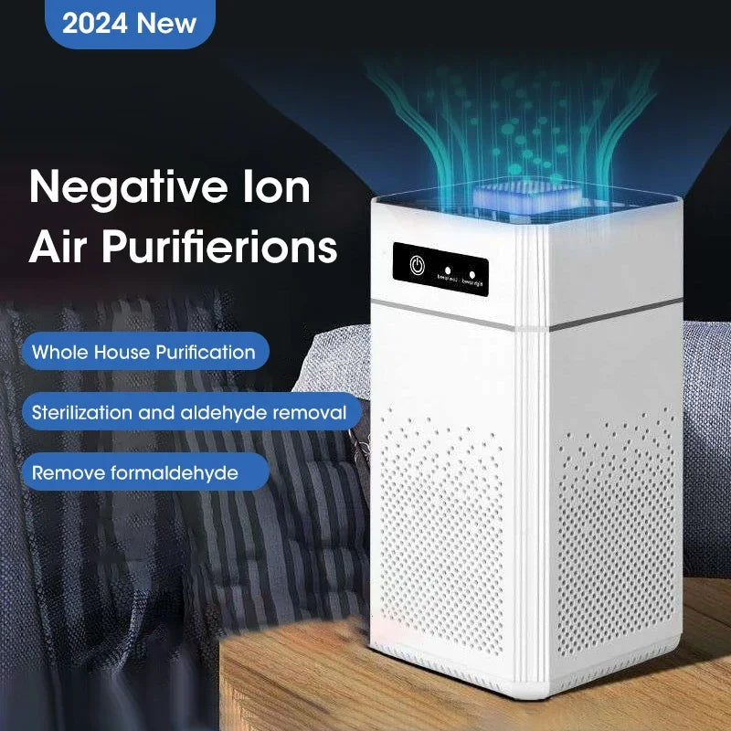 Negative Ion Air Purifier with HEPA Filter by OBA
