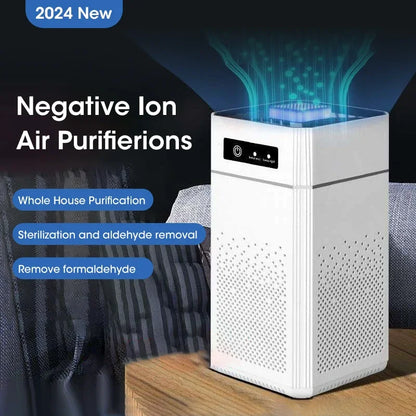Negative Ion Air Purifier with HEPA Filter by OBA
