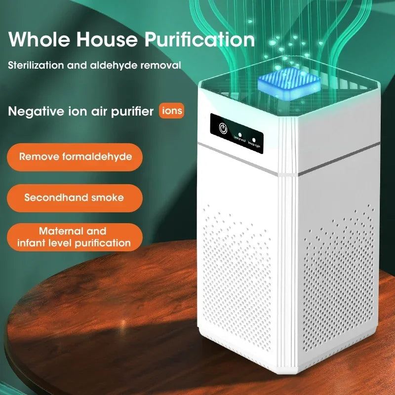 Negative Ion Air Purifier with HEPA Filter by OBA