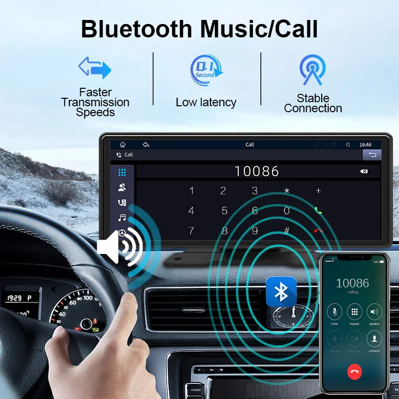 Universal Wireless Carplay Android Auto Car Screen by OBA