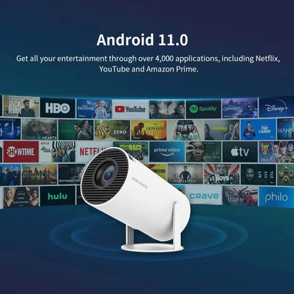 Transpeed 4K Wifi6 Portable Projector by OBA