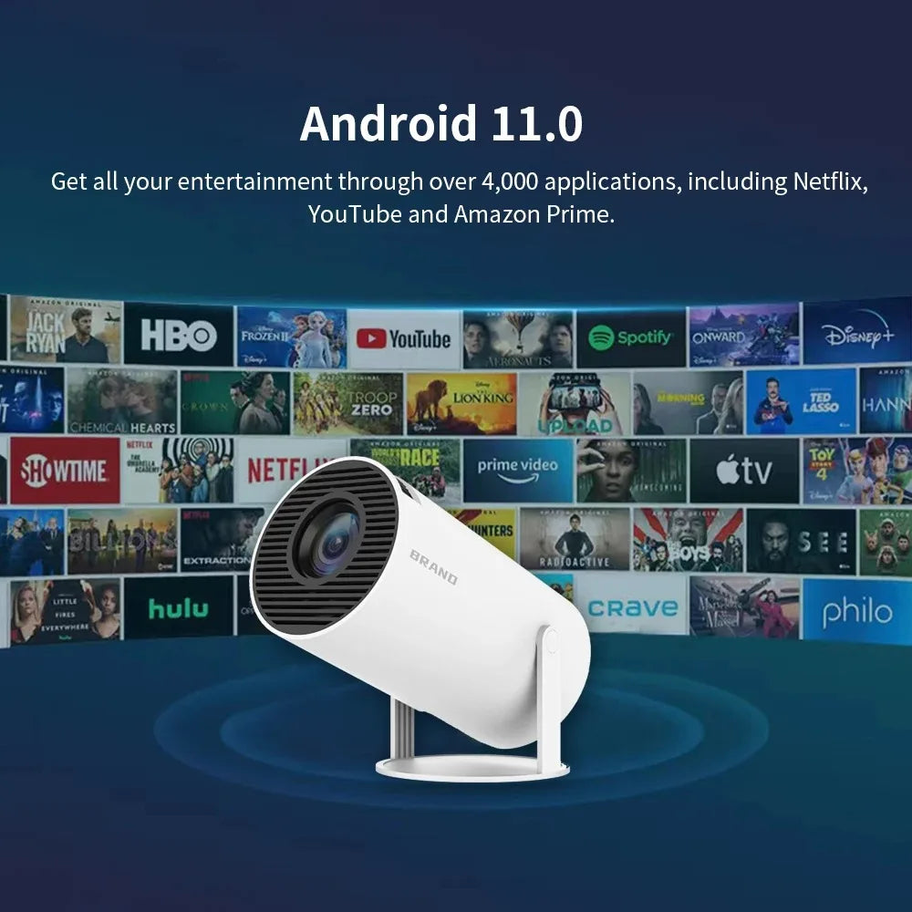 Transpeed 4K Wifi6 Portable Projector by OBA