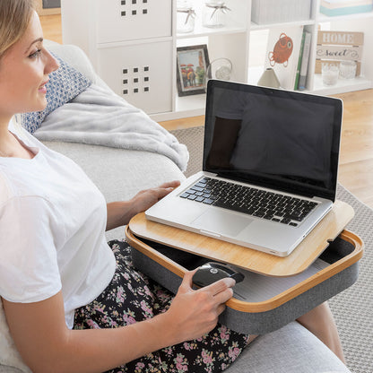 Portable Laptop Desk with Storage Tray Larage InnovaGoods by InnovaGoods