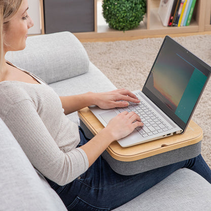 Portable Laptop Desk with Storage Tray Larage InnovaGoods by InnovaGoods