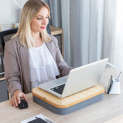 Portable Laptop Desk with Storage Tray Larage InnovaGoods by InnovaGoods