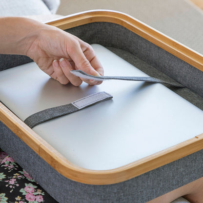 Portable Laptop Desk with Storage Tray Larage InnovaGoods by InnovaGoods