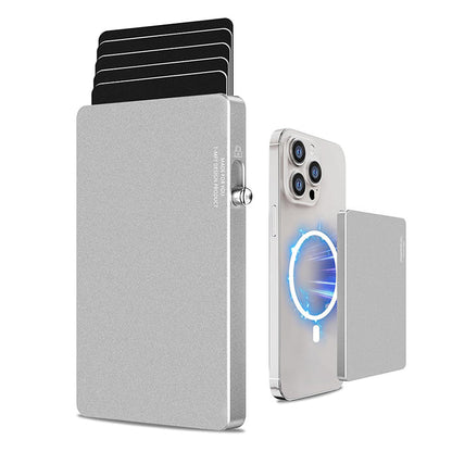 TOYFID All-Aluminum Pop Up Slide Rfid Slim Basic Card personalized wallet for men by TOYFID Wallet