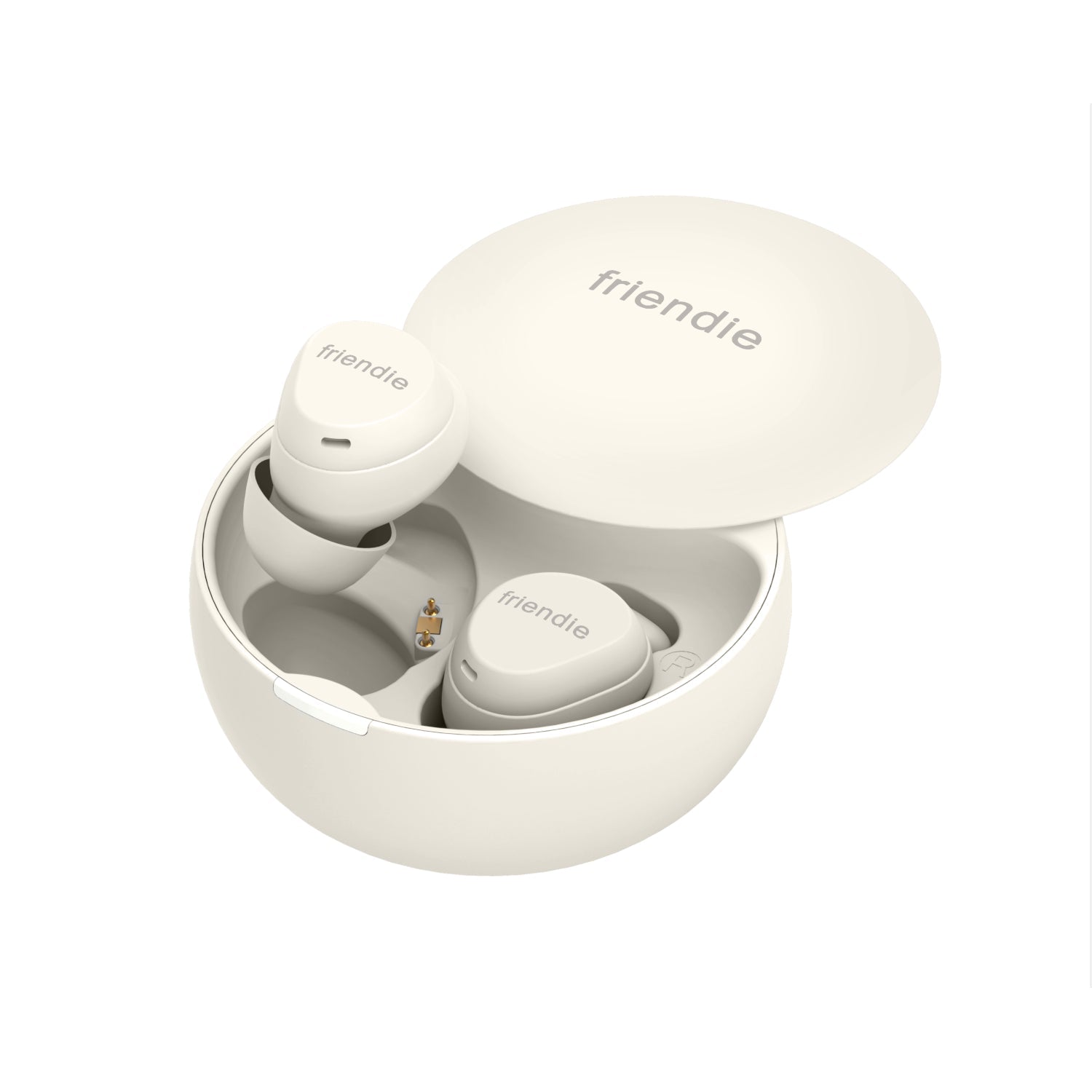 AIR ZEN 3.0 Beige ANC Sleep Earbuds In Ear Headphones by Friendie Audio Pty Ltd