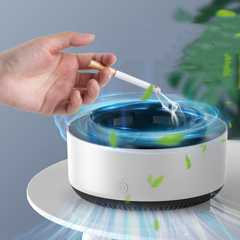 Smoke Removal Air Purification Ashtray Anion Purification Practical Automatic Purifier Ashtray Portable Gadgets For Car Ashtray - Rendtronics