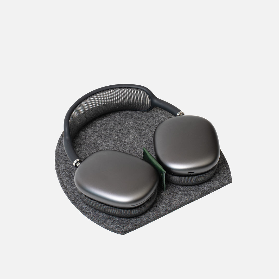 Merino Felt Rest Station 2.0 for AirPods Max by Geometric Goods