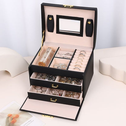 Support Pan European：Jewelry Box Jewelry Case Jewelry Box Storage Box Jewelry Casket DE - Rendtronics