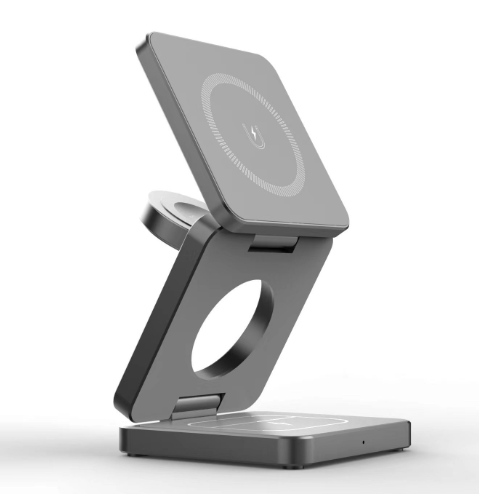 Three-in-one Magnetic Wireless Charger - Rendtronics