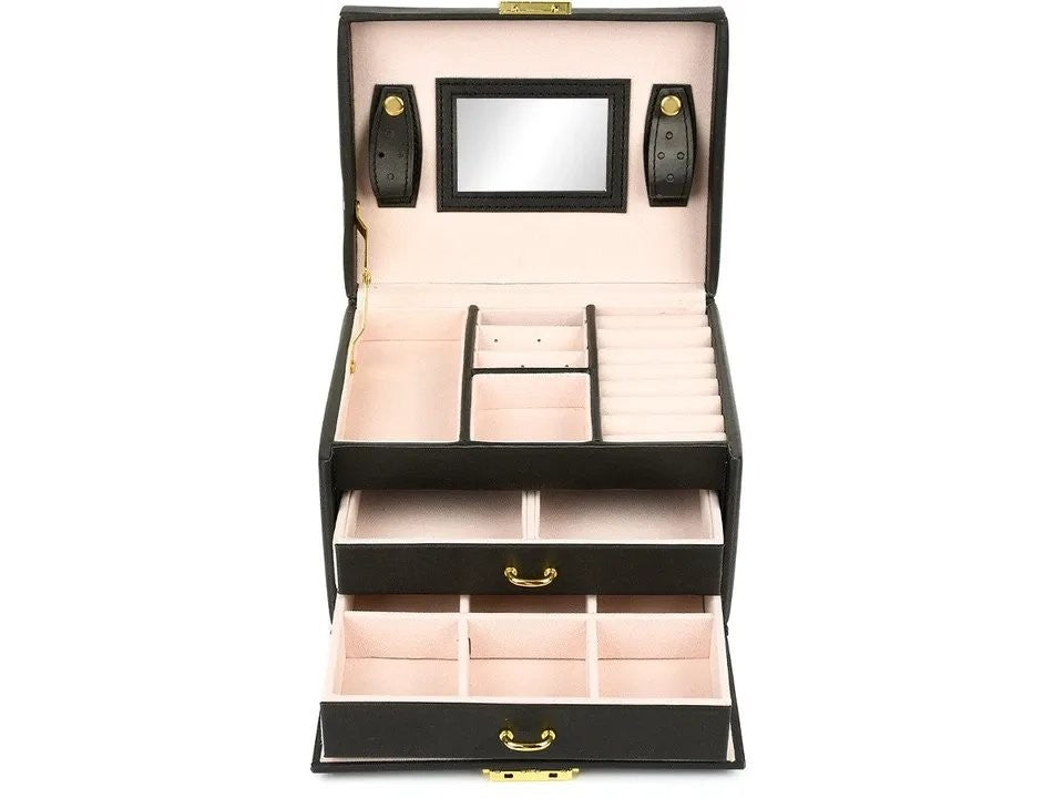 Support Pan European：Jewelry Box Jewelry Case Jewelry Box Storage Box Jewelry Casket DE - Rendtronics