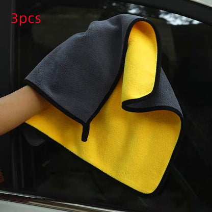 Two-color Couble-sided Car Dual-use Cleaning Car Wash Towel - Rendtronics