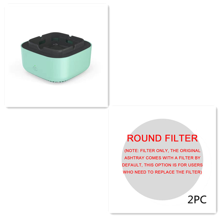 Smoke Removal Air Purification Ashtray Anion Purification Practical Automatic Purifier Ashtray Portable Gadgets For Car Ashtray - Rendtronics