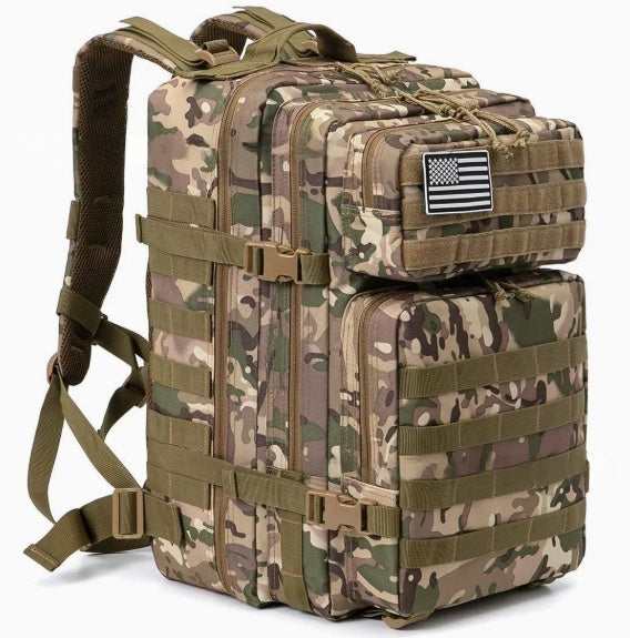 Outdoor Mountaineering Bag Tactical Leisure Bag Army Fan Travel Computer Bag Individual Soldier Package - Rendtronics