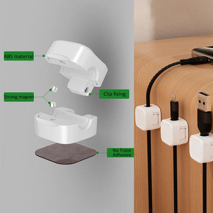 Organizer Cavi Magnetico sotto Scrivania - Rendtronics