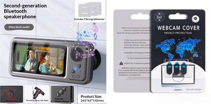 Supporto Telefono Doccia Impermeabile con Speaker Bluetooth - Rendtronics