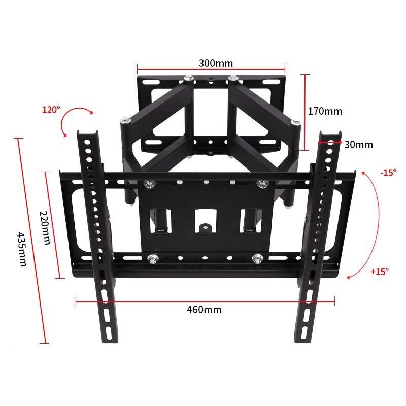 Suport inclinabil si rotativ pentru televizor by Timelesstools
