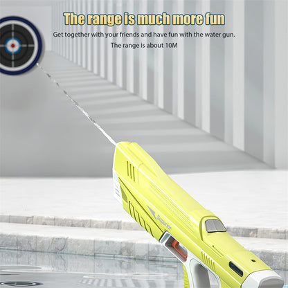 Summer Full Automatic Electric Water Gun Toy Induction Water Absorbing High-Tech Burst Water Gun Beach Outdoor Water Fight Toys - Rendtronics