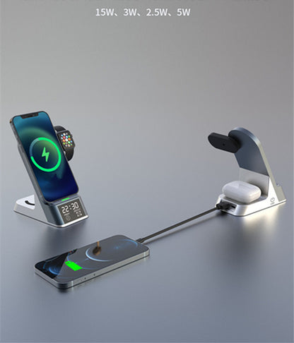 Creative H35 Multifunctional Wireless Charging With Alarm Clock - Rendtronics