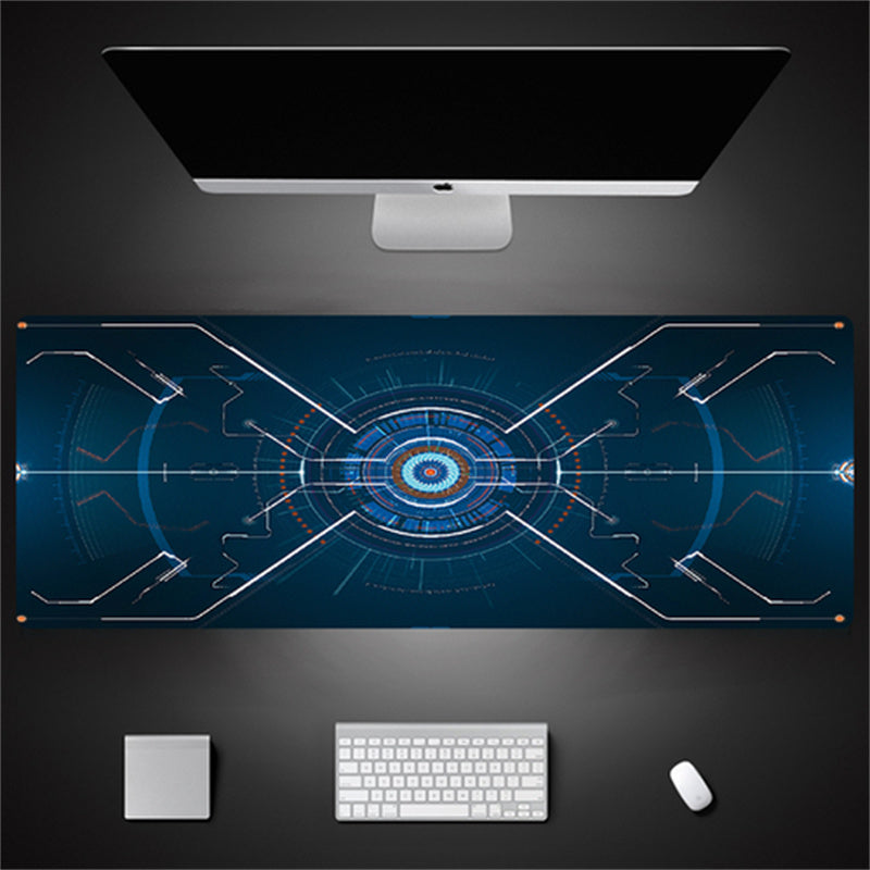 Industrial Style Tech Oversized Seam Keyboard Mouse Desk Pad - Rendtronics