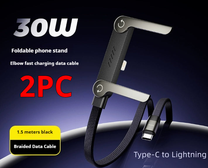Cavo Dati 2 in 1 con Supporto Pieghevole - Rendtronics